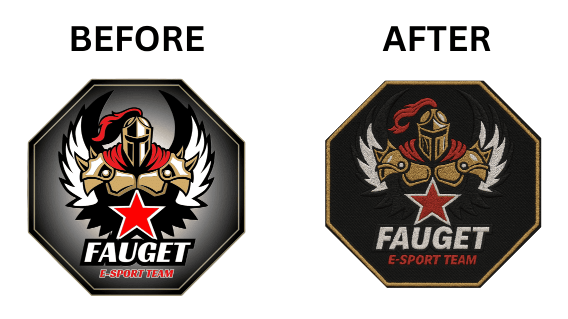 T Shirt Embroidery Digitizing